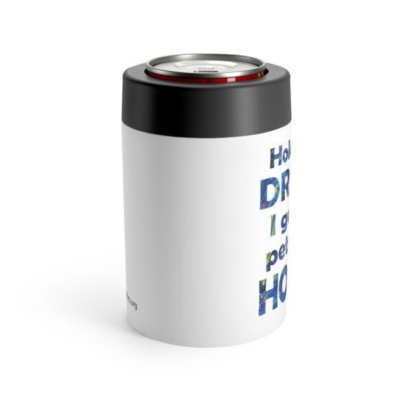 "Hold My Drink... I Gotta Pet This Horse" - Insulated 12oz-Can Koozie - Image 3